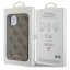 Kryt Original Faceplate Case Guess Guhcp15Sg4Gfbr iPhone 15 (4G Metal Logo / Brown)
