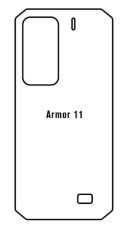 Hidrogél - hátsó védőfólia - Ulefone Armor 11 5G