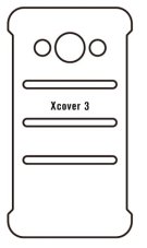 Hidrogél - hátsó védőfólia - Samsung Galaxy Xcover 3 Hidrogél - hátsó védőfólia - Samsung Galaxy Xcover 3