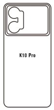 Hydrogel -  zadná ochranná fólia - OPPO K10 Pro 5G