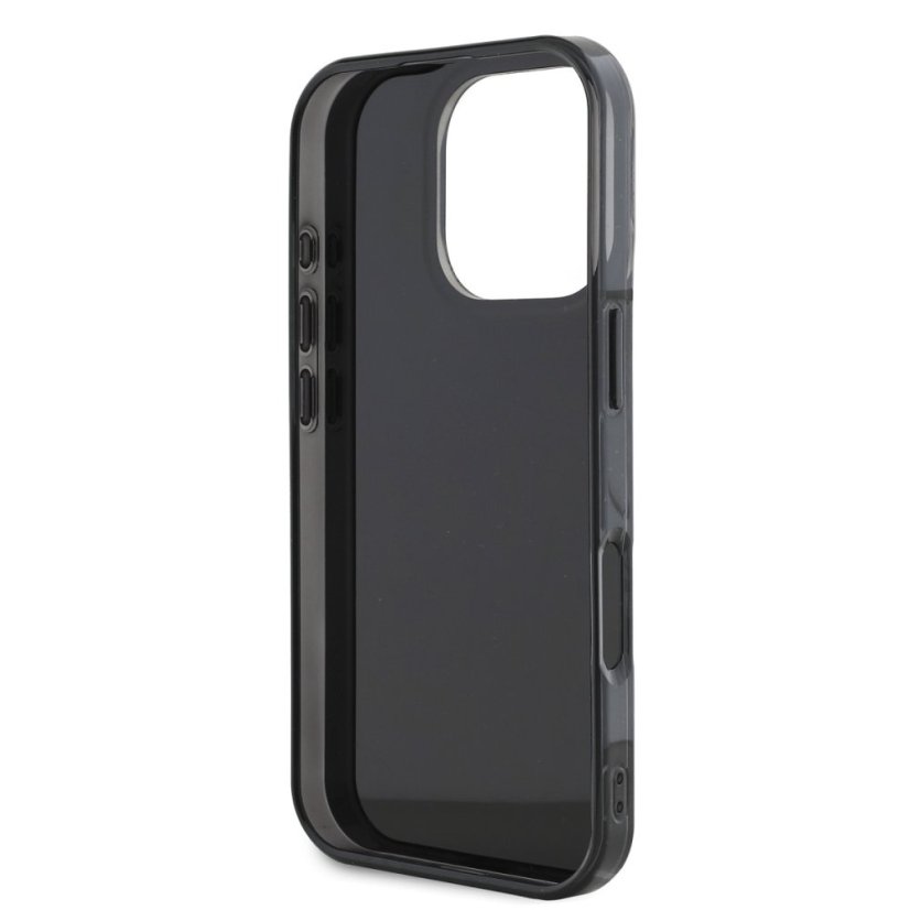 AMG Carbon Pattern zadný kryt pre iPhone 16 Pro Max Black