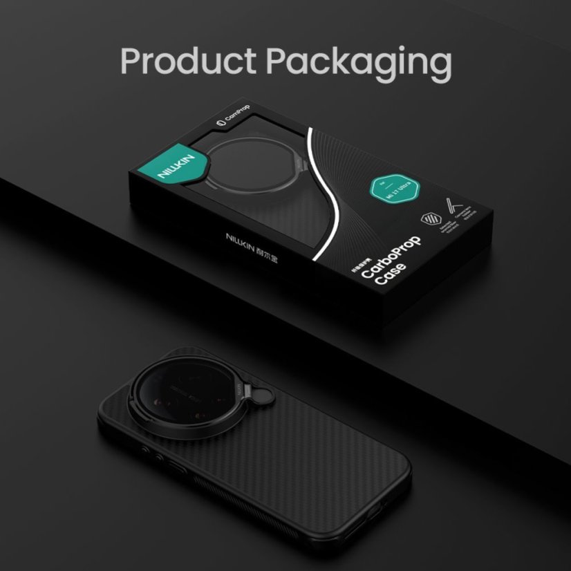 Nillkin CarboProp Aramid Magnetic zadný kryt pre Xiaomi 17 Ultra Black
