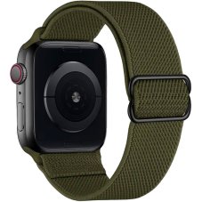 Scrunchie řemínek pro Apple Watch (42/44/45mm) Army Green