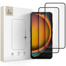 Ochranné tvrzené sklo Tech-Protect Glass Fit+ 2-Pack Samsung Galaxy Xcover 7 / 7 Pro Black