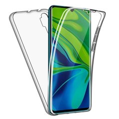 Kryt Case 360 Full Cover Pc + Tpu Xiaomi Redmi Note 9T 5G Priesvitný Kryt Case 360 Full Cover Pc + Tpu Xiaomi Redmi Note 9T 5G Priesvitný