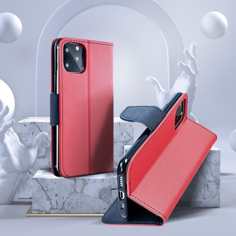 Kryt Fancy Book Case Samsung Galaxy A22 5G Red / Navy