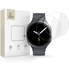 Ochranné tvrdené sklo Tech-Protect Glass Fit+ 2-Pack Samsung Galaxy Watch 8 (44 mm) Clear Ochranné tvrdené sklo Tech-Protect Glass Fit+ 2-Pack Samsung Galaxy Watch 8 (44 mm) Clear