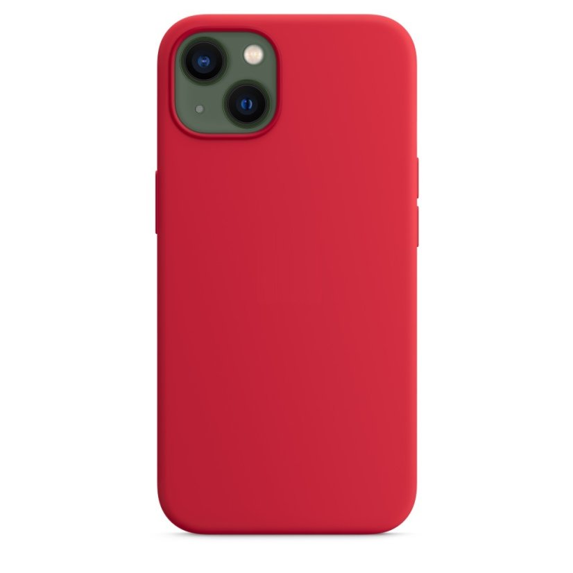iPhone 13 mini Silicone Case s MagSafe - (PRODUCT)RED™ design (červený)