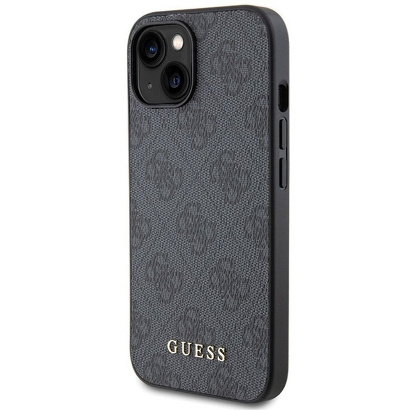 Kryt Original Faceplate Case Guess Guhcp15Sg4Gfgr iPhone 15 (4G Metal Logo / Grey)