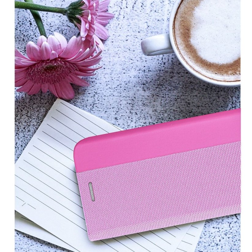 Kryt Sensitive Book  Samsung Galaxy A21S  Light Pink
