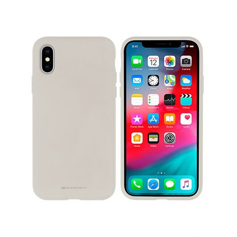 Mercury Silicone   iPhone 13 Pro šedý