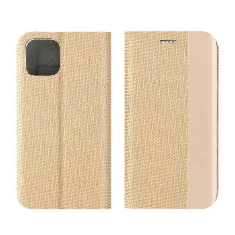 Borító SENSITIVE Book MOTOROLA MOTO G 5G Plus arany borító