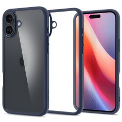 Kryt Spigen Ultra Hybrid iPhone 16 Navy Blue