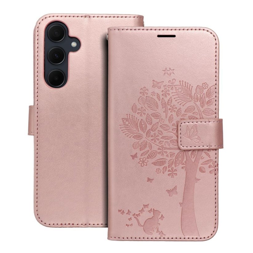 Kryt Mezzo Book Case Samsung Galaxy A35 5G strom Rose Gold