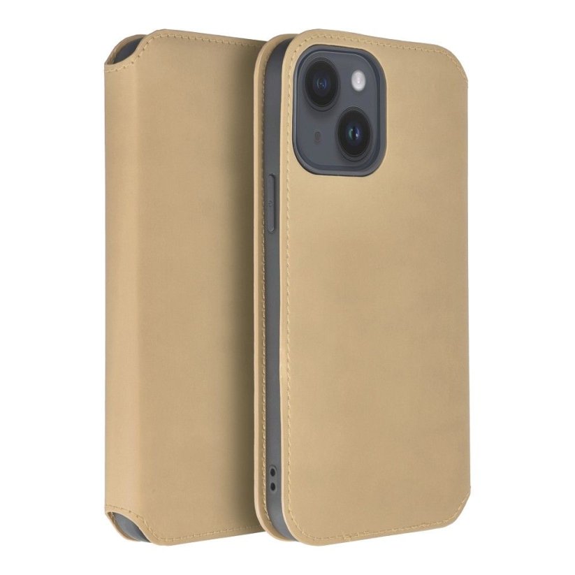 Kryt Dual Pocket Book iPhone 14 Plus Gold
