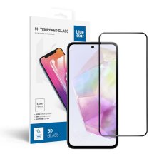 Ochranné tvrdené sklo to Samsung Galaxy A35 5G (Full Glue / Case Friendly) Blue Star 5D Black