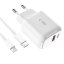 Nabíjačka do siete Tech-Protect C20W 2-Port Network Charger PD 20W / QC3.0 + Lightning Cable White
