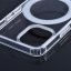 Kryt Clear Mag Cover (Mid) Case s MagSafe iPhone 15 Priesvitný