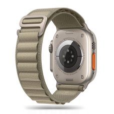 Remienok Tech-Protect Nylon Pro Apple Watch 8 / 9 / 10 / 11 / SE / Ultra (44 / 45 / 46 / 49 mm) Titanium/Olive