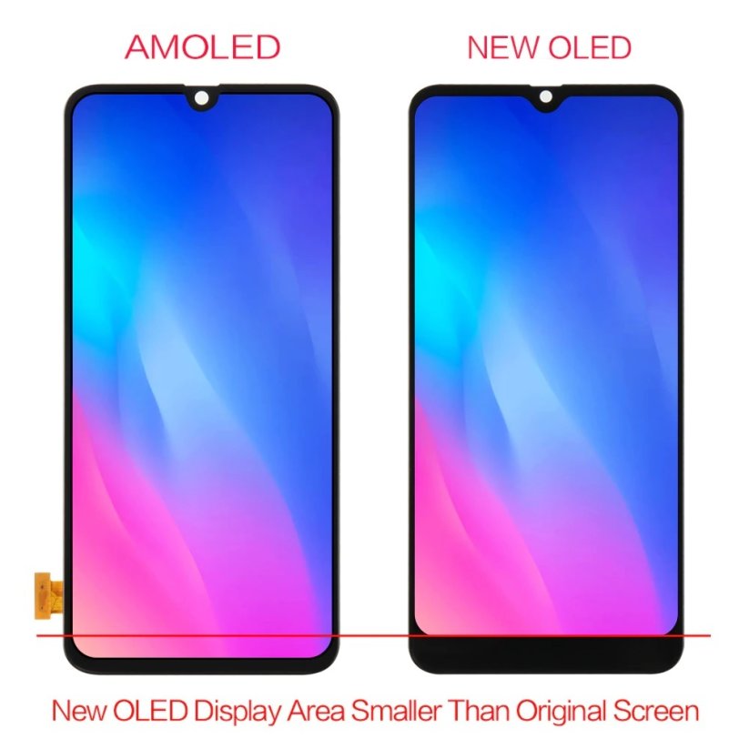 OLED displej Samsung Galaxy A70 s rámom (full size OLED)