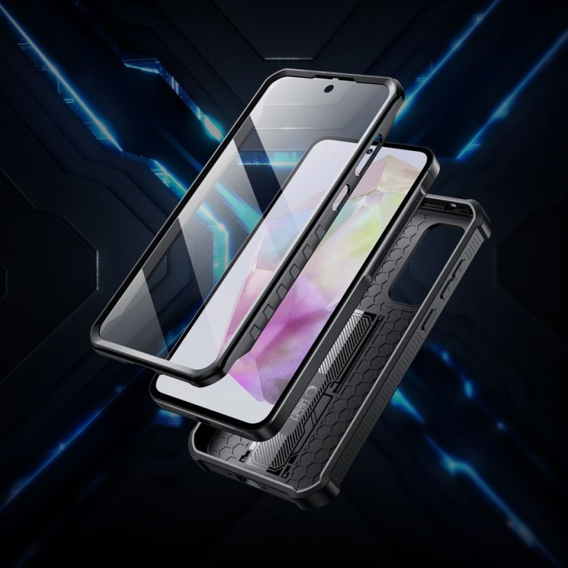 Kryt Tech-Protect Kevlar Cam+ Samsung Galaxy A35 5G Black