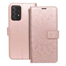 Kryt Flip Case Samsung Galaxy A52 5G / A52 LTE ( 4G ) / A52S 5G Mezzo Book Mandala Rose Gold
