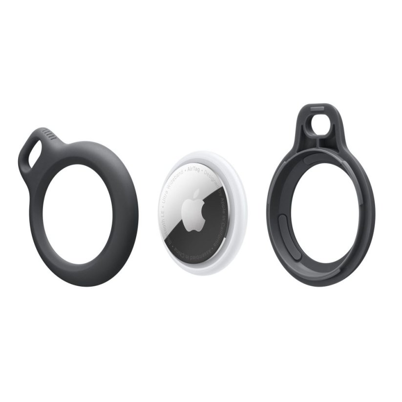 Kryt Tech-Protect Rough Apple Airtag Black