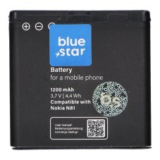 Akkumulátor Battery Nokia E51 / N81 / N81 8Gb / N82 / N86 1200 mAh Blue Star Premium