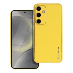 Kryt Leather Case Samsung Galaxy S24 Plus Yellow Kryt Leather Case Samsung Galaxy S24 Plus Yellow