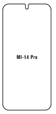 Hidrogél - védőfólia - Xiaomi 14 Pro