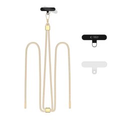 Kryt Tech-Protect C2S Rope Crossbody Strap Beige/Gold