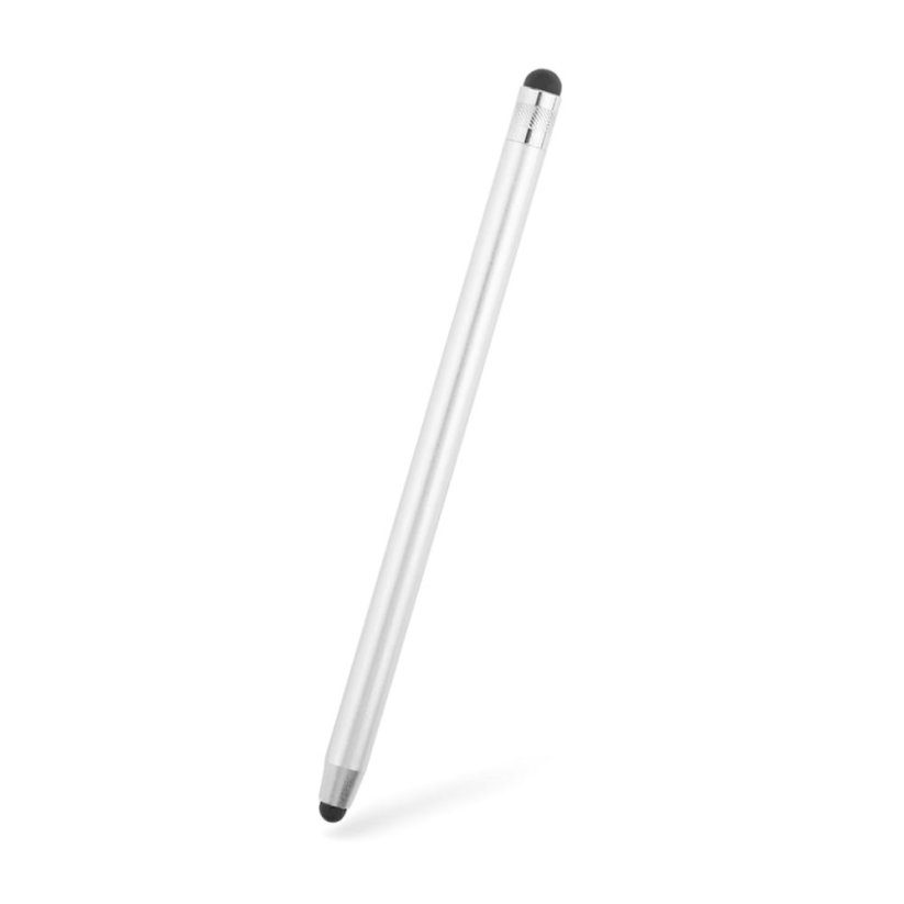 Kapacitné pero Tech-Protect Touch Stylus Pen Silver