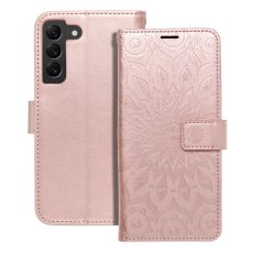 Kryt Mezzo Book Case Samsung Galaxy S22 Mandala Rose Gold