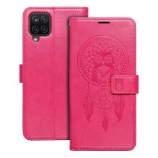 Kryt Mezzo Book Case Samsung Galaxy A12 / M12 lapač snov Magenta