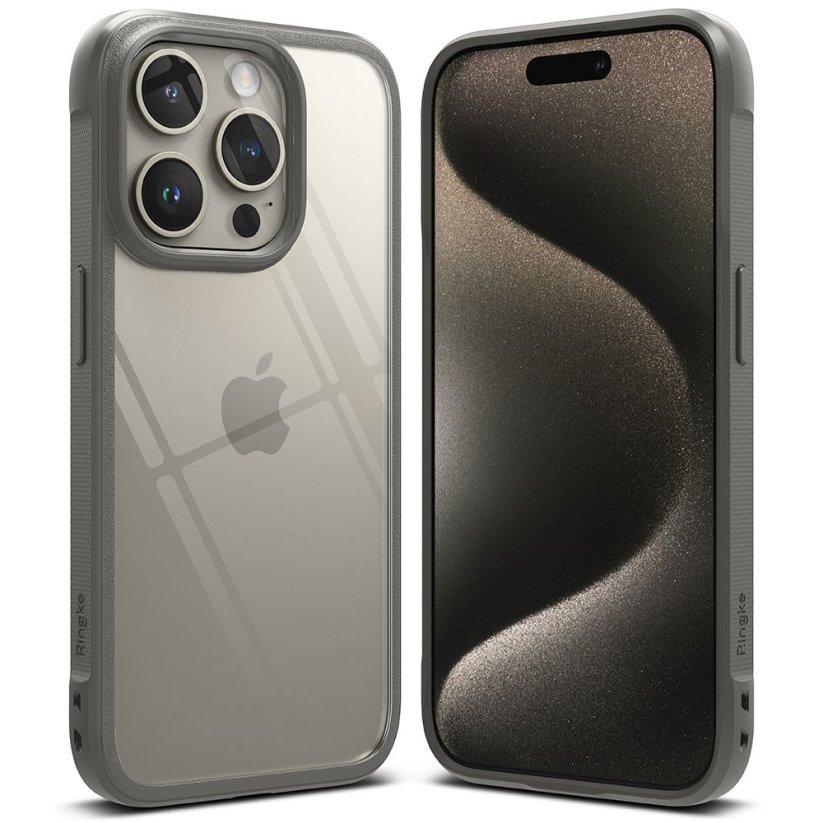 Kryt Ringke Fusion Bold iPhone 15 Pro Max Grey