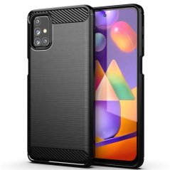 Kryt Carbon Case Samsung Galaxy M31S Black Kryt Carbon Case Samsung Galaxy M31S Black