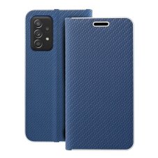 Kryt Flip Case Samsung Galaxy A52 5G / A52 LTE ( 4G ) / A52S 5G Luna Book Carbon Blue
