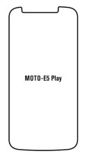 Hidrogél - védőfólia - Motorola Moto E5 Play