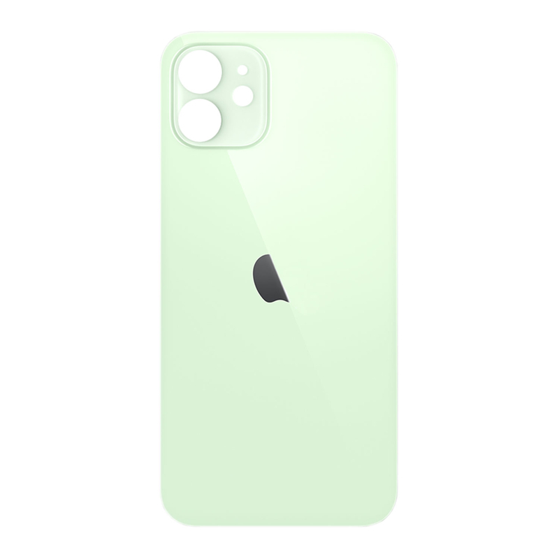 Apple iPhone 12 - Sklo zadného housingu so zväčšeným otvorom na kameru (Green)
