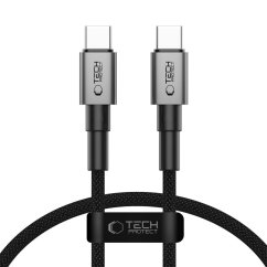 Kábel Tech-Protect Ultraboost Dna Type-C Cable PD100W/5A 50cm Iron Grey