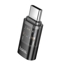 Adapter USB C to Lightning Hoco Ua36D átlátszó Black