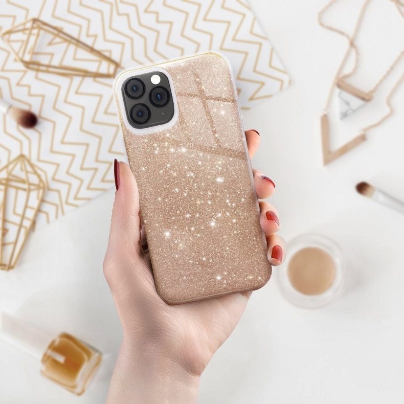 Kryt Forcell SHINING Case  Xiaomi POCO M4 Pro 5G  zlatý