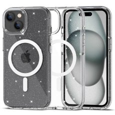 Kryt Tech-Protect Flexair Hybrid Magsafe iPhone 15 Glitter Clear Kryt Tech-Protect Flexair Hybrid Magsafe iPhone 15 Glitter Clear