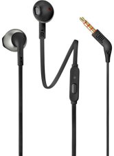 JBL T205 In-Ear Headset 3,5mm Black JBL T205 In-Ear Headset 3,5mm Black