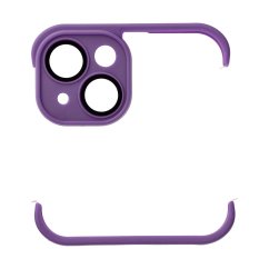 Kryt mini Bumpers With Camera Island Protection Case iPhone 14 Dark Purple