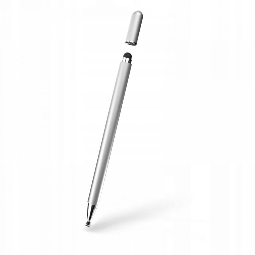 Kapacitné pero Tech-Protect Magnet Stylus Pen Silver