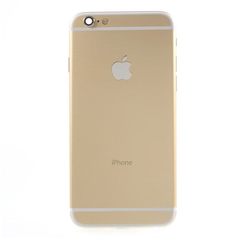 iPhone 6 - Zadný housing s predinštalovanými dielmi (Champagne Gold)