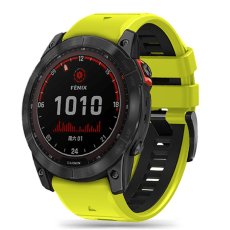 Remienok Tech-Protect Iconband Pro Garmin Fenix 5X / 5X Plus / 6X / 6X Pro / 7X / 8 / 8 Pro (51 mm) Lime/Black