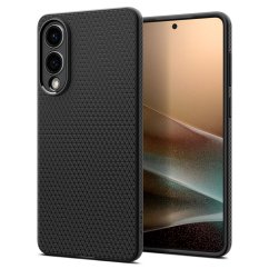 Kryt Spigen Liquid Air Samsung Galaxy S25 Edge Matte Black Kryt Spigen Liquid Air Samsung Galaxy S25 Edge Matte Black