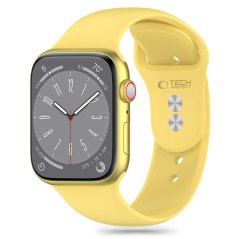 Remienok Tech-Protect Silicone Apple Watch 6 / 7 / 8 / 9 / 10 / SE / Ultra 1 / 2 (44 / 45 / 46 / 49 mm) Canary Yellow Remienok Tech-Protect Silicone Apple Watch 6 / 7 / 8 / 9 / 10 / SE / Ultra 1 / 2 (44 / 45 / 46 / 49 mm) Canary Yellow